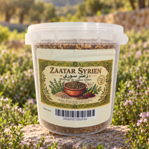 zaatar syrien thyme nature background